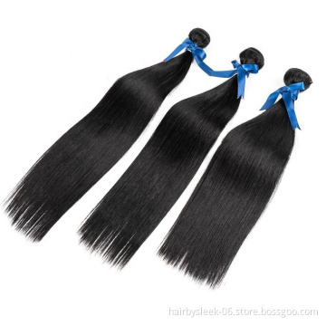 Rebecca  8A grade non remy 18 to 36inches super long straight wave hair vendors 100g natural black cheap brazilian hair bundles